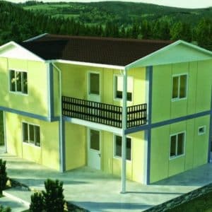 105 M2 DUBLEKS PREFABRİK EV