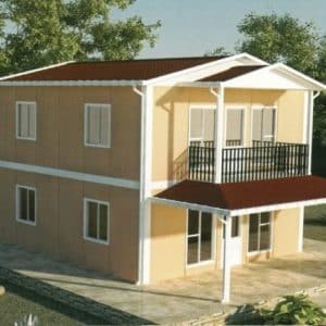 122 M2 DUBLEKS PREFABRİK EV