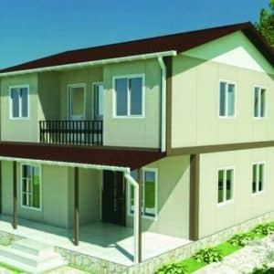 131 M2 DUBLEKS PREFABRİK EV