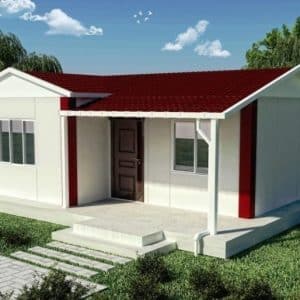 40 m2 prefabrik ev