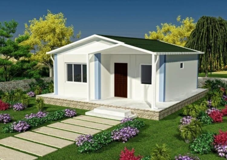 53m2 prefabrik ev