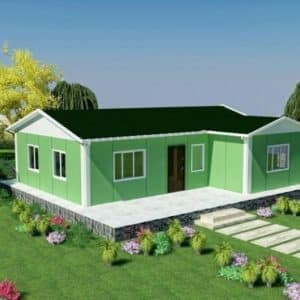 75 m2 prefabrik ev
