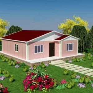90 m2 prefabrik ev