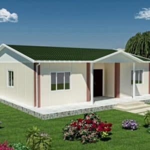 95 m2 prefabrik ev