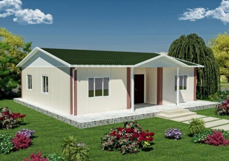 95m2 prefabrik ev