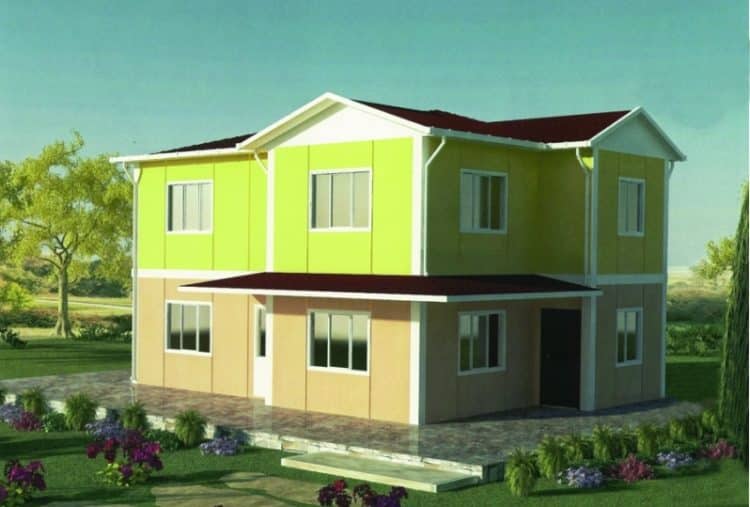 Çetinkaya Server 142m2 Dubleks Prefabrik Ev