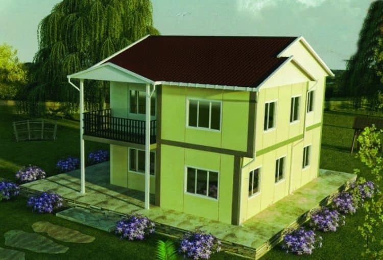 Çetinkaya Server 150m2 Dubleks Prefabrik Ev