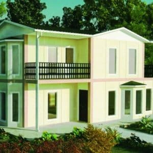 155m2 Dubleks Prefabrik Ev