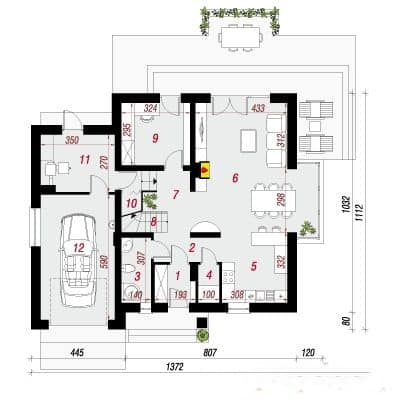 Çetinkaya Server 303.5m2 Çelik Ev Plan